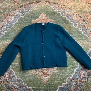 100% wool cardigan/ jacket